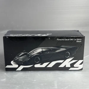 1/64 TINY X Sparky Spark Porsche Dauer 963 Lemans Black Tiny Exclusive YO64052 - Picture 1 of 2