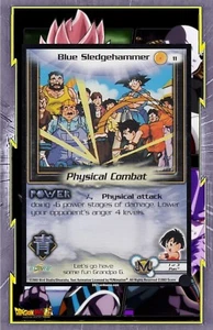 Martillo De Guerra Azul - #11 - Carta De Dragon Ball - CCG TCG Inglés - Picture 1 of 1