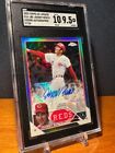 2023 Topps Chrome Update Johnny Bench Legends Refractor Auto #’d /50 SGC 9.5/10