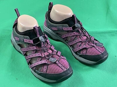 Zapatilla deportiva Chaco Outcross EVO púrpura sandalia malla sin cordones para mujer talla US 8,5 EUR 39,5 Foto 1 de 4