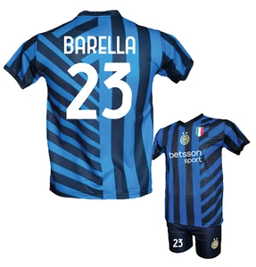 COMPLETO BARELLA 23 PRODOTTO UFFICIALE INTER STAGIONE 2024-2025 LC Sport - Foto 1 di 2