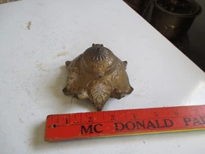 Cast Iron Ink Well w/ Pen Holder - Picture 1 of 6