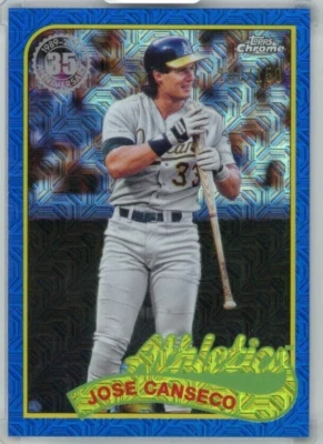 2024 Topps '89 Topps Silver Pack Chrome Series 2 Jose Canseco /150 - Image 1 of 2
