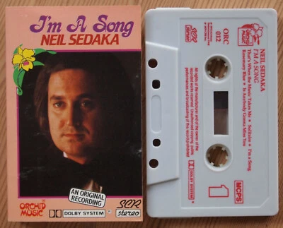 NEIL SEDAKA - I'M A SONG (ORCHID ORC012) 1982 UK CASSETTE TAPE COMPILATON - Image 1 of 3