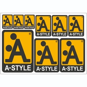 A-Style Sticker Sheet Decal Style Wall Self Adhesive Vinyl A4 PS0443 - Picture 1 of 1