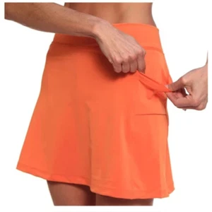 S-XXL Casual High Waist Sports Skirt Shorts With Pockets Running Tennis Golf NEW - Picture 1 of 12