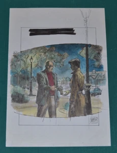 Marco Soldi Original Comic Art Preliminare Cover Copertina Julia # 37 del 2001 - Picture 1 of 2