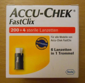 ACCU-CHEK FastClix 204 Lanzetten - Akku CHECK - NEU / OVP - - Bild 1 von 3
