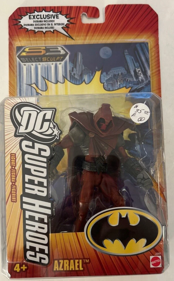 DC Super Heroes Select Sculpt S3 Azrael 6" Action Figure Mattel 2006 C9