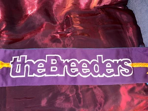 The Breeders Jerk Store colaboración edición limitada Last Splash bufanda nueva - Imagen 1 de 5