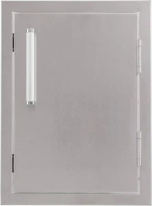 Bonfire Single Access Door 14-inch Vertical Stainless Steel Built in BBQ Island - Picture 1 of 9
