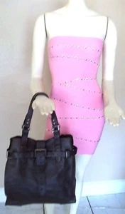 Mulberry Dark Brown Pebbled Leather Handbag - Picture 1 of 12