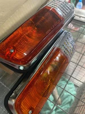 Luces intermitentes de estacionamiento delanteras para camioneta Datsun 520 521 lámparas nuevas Foto 1 de 4