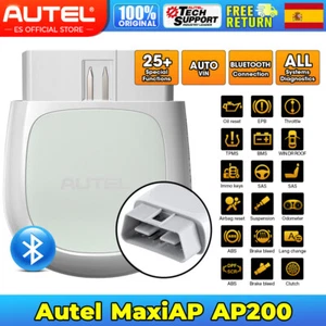 Autel AP200 OBD2 Bluetooth Diagnóstico Escáner EPB SAS BMS DPF for Android IOS - Imagen 1 de 11
