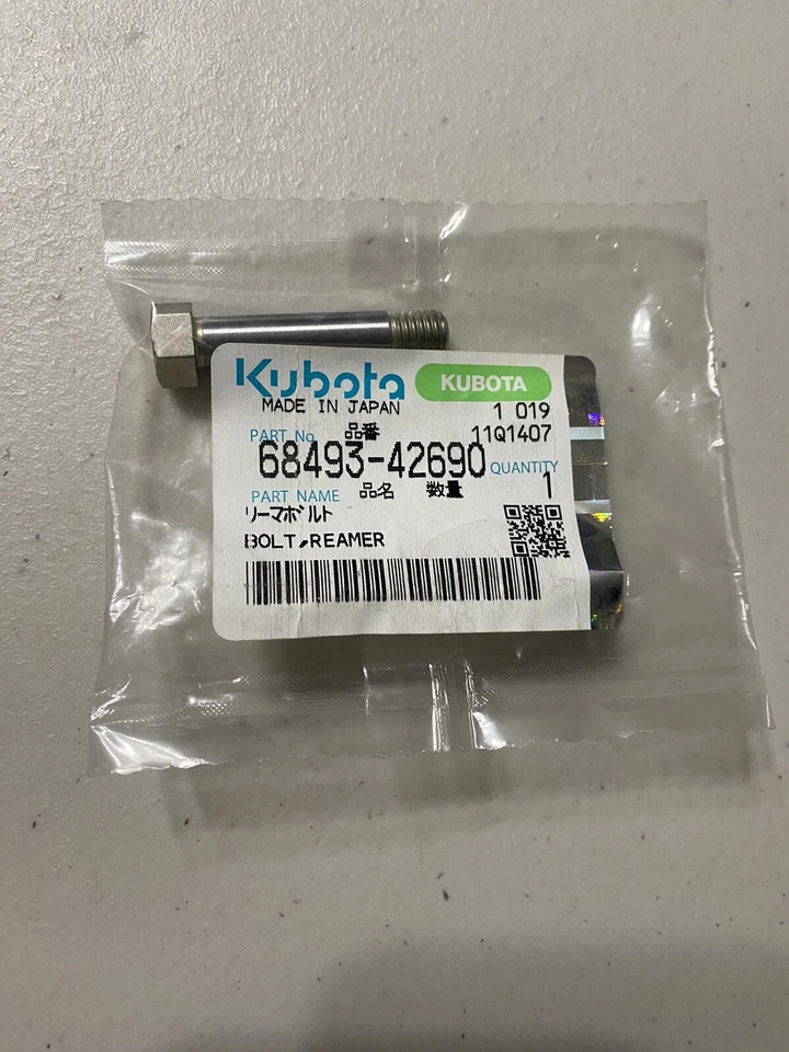 * ПОДЛИННЫЙ * Kubota болт, расширитель OEM 68493-42690 - новый - Изображение 1 из 1