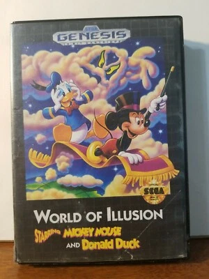 World of Illusion Starring Mickey Mouse & Donald Duck (Sega Genesis, 1992) - Image 1 of 4