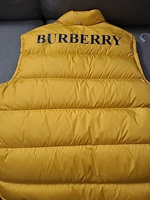 🔥Auténtico 🔥Talla 52 (US Grande) Burberry Puffer (Reversible) Chaleco Hombre🔥Vintage  Foto 1 de 4