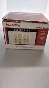 Super Mini Globe S11 LED Light Bulb 4 Pack - Picture 1 of 3