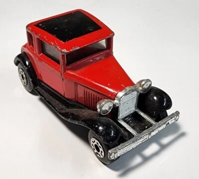 Caja de cerillas vintage rojo superrápido modelo A Ford 1/64 diecast/plástico  Foto 1 de 4