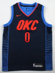 Russell Westbrook Oklahoma City Thunder Nike NBA Basketball Jersey Youth Medium - Picture 1 of 6
