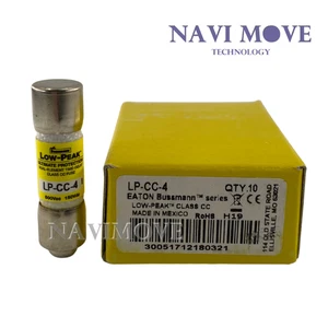 10PCS New Genuine Bussmann LP-CC-4 LPCC4 4A 600V Time-delay Fuse Shipped from US - Picture 1 of 3