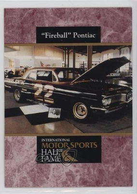 1992 Maxx International Motorsports Hall of Fame Fireball Roberts Pontiac HOF - Image 1 of 2