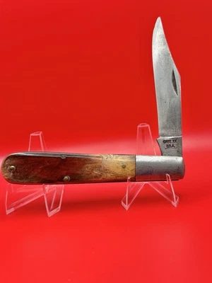 Case XX EE. UU. 1965-1969 6143 1 hoja sierra corte hueso rojo Grand Daddy Barlow 9 puntos Foto 1 de 4