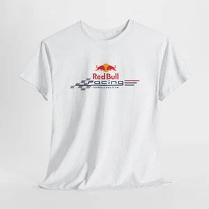 Red Bull Racing Formula One Team T-Shirt – Unisex Cotton Tee for Men Women - Picture 1 of 11