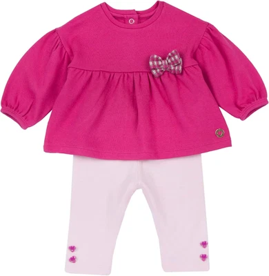 Completo Maglietta E Pantaloni, Non Felpato Tuta Bambine E Ragazze - Immagine 1 di 4