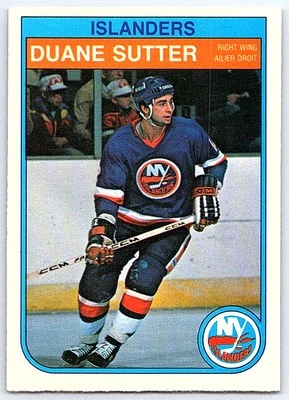 1982-83 O-Pee-Chee Duane Sutter New York Islanders #212 - Image 1 of 2