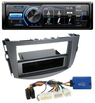 JVC Bluetooth MP3 USB DAB Autoradio für Toyota RAV-4 (11-13) - 28 Pin - Bild 1 von 4