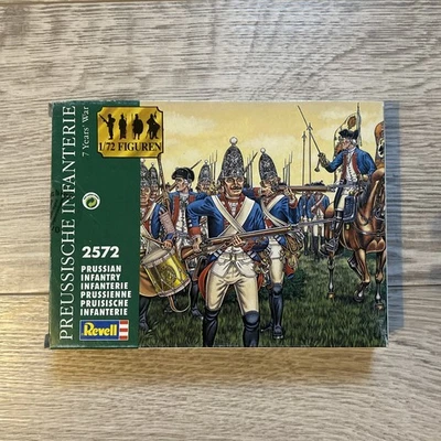 Revell 1:72 7 YEARS WAR Prussian Infantry 2572 - Image 1 of 4