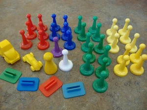 Lot GAME MARKERS Car Holder FUN Replace lost game pieces - Picture 1 of 1