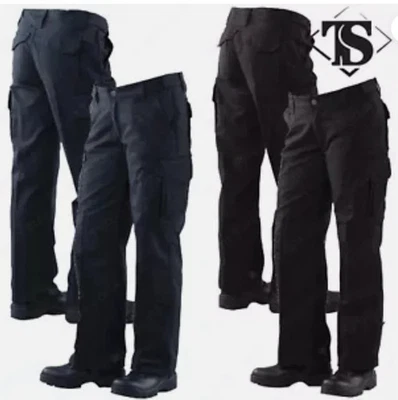 SALE! EMS  EMT WOMENS Poly Cotton Ripstop Trousers NAVY Unhem  TRU-SPEC 24-7  - Image 1 of 2