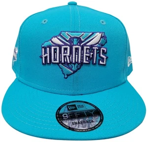 New Era 9Fifty Charlotte Hornets Teal/Purple/White Local Snapback - OSFM - Picture 1 of 5