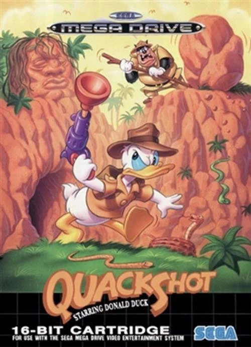 QuackShot Starring Donald Duck Sega Mega Drive Action Adventure Video Game Boxed - Image 1 of 1
