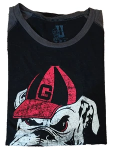 My U Women's 3/4 Sleeve Georgia Bulldogs Pullover Shirt Size M - Picture 1 of 4