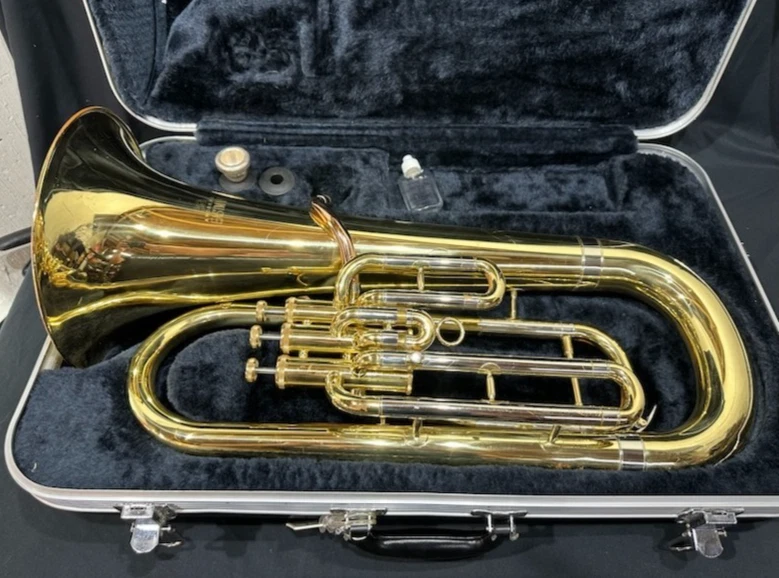 Andreas Eastman EEP-321 Baritone Euphonium Horn with Case and Mouth Piece - Image 1 of 4