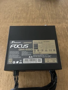 Sea Sonic Focus GM-650 Gold zasilacz z kablami - Zdjęcie 1 z 3