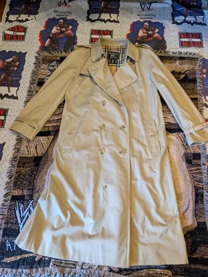 ВИНТАЖНЫЙ BURBERRY ТРЕНЧ - сделано в Англии - классический бежевый - размер 54 L - Изображение 1 из 4
