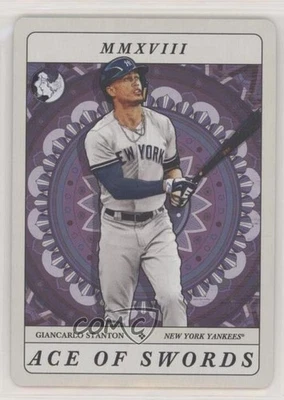 2018 Topps Gypsy Queen Tarot of the Diamond Giancarlo Stanton #TOD-10 - Image 1 of 2