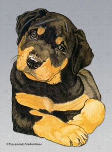 Rottweiler Small Cutting Board - Picture 1 of 1