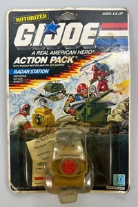 Hasbro 1987 G.I. Joe Action Pack Radarstation Aufziehmotorisiertes Zubehör - Bild 1 von 4