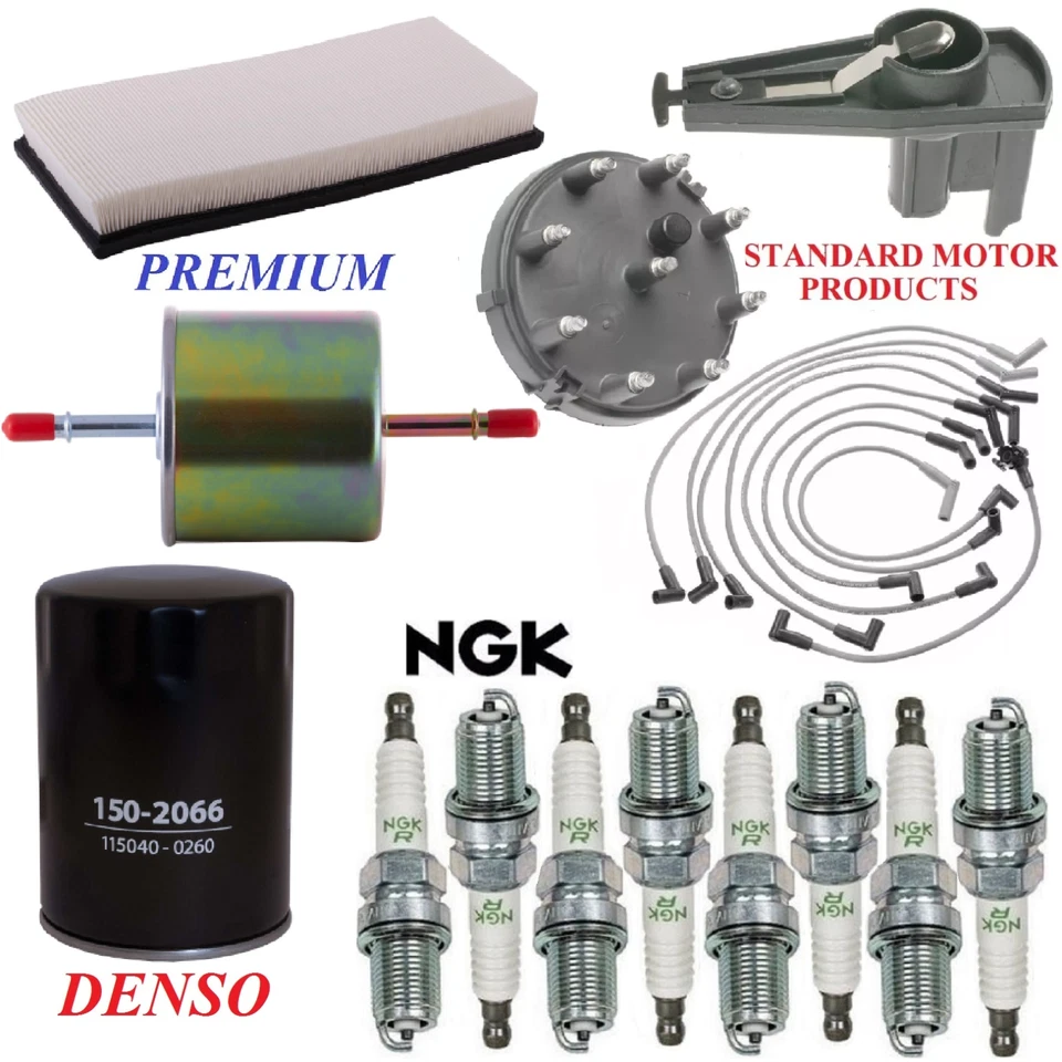 Kit de afinación filtros tapones de cable para FORD E-350 ECONOLINE CLUB WAGON V8 7,5 L 92-96 Foto 1 de 1