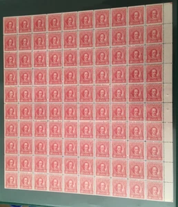 R660 10 Cent Documentary Internal Revenue IRS full sheet of 100 stamps MNH OG - Picture 1 of 2