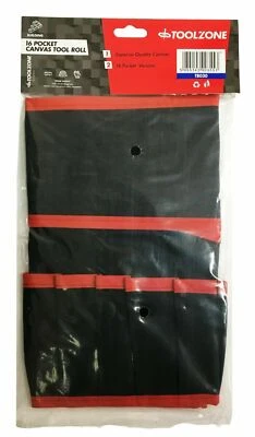 5 PACK 16 POCKET CANVAS TOOL ROLL LOWEST PRICE POST TODAY - Image 1 of 2