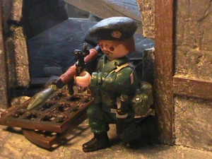 PLAYMOBIL CUSTOM SOLDADO.IRAKI (IRAK-2003) REF-0005 BIS - Imagen 1 de 6
