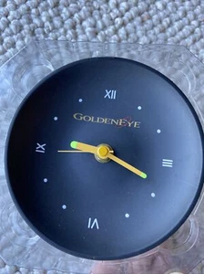 Time Satellite Junior Desk Clock James Bond GoldenEye Theme Radar Souvenir Movie - Picture 1 of 5