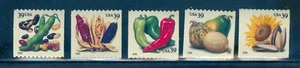 US 4003-4007 American Crops, complete set/5 coils, Mint NH - Picture 1 of 1