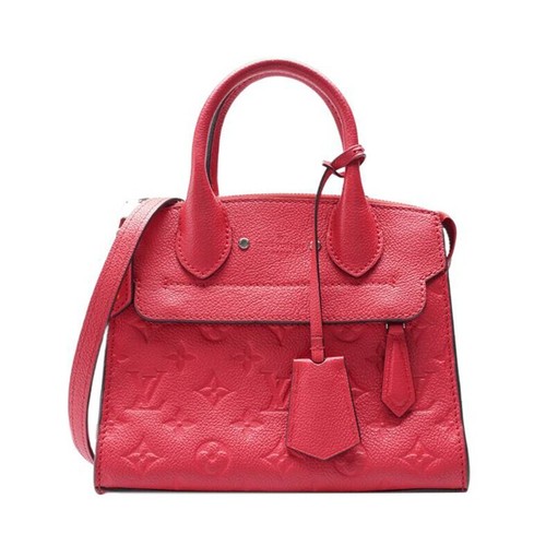 LOUIS VUITTON（LV） Louis Vuitton Red Empreinte Pont Neuf mini borsa tote